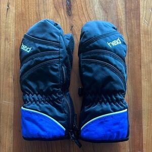 🖤💙Head Black and Blue Mittens(Size-Small)💙🖤